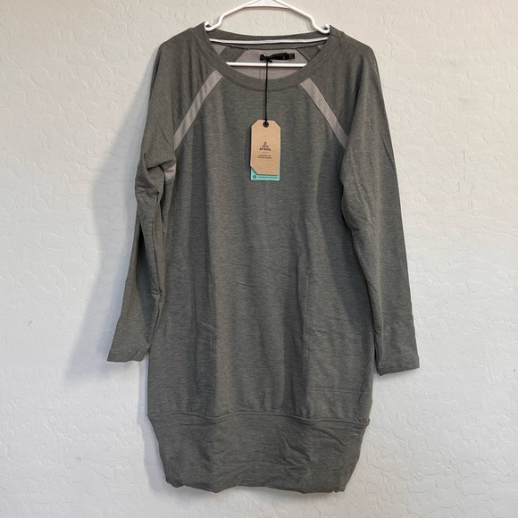 prAna Rosie Dress in grey size xsmall - Picture 3 of 10